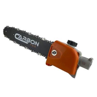 Imagem de Ponteira Motopoda Podador Galhos para Roçadeira Tubo 28mm Eixo Quadrad