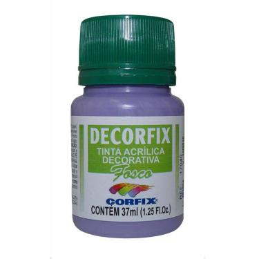 Imagem de Tinta Decorfix Fosca 449 Violeta Claro 37Ml