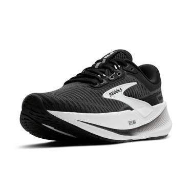 Imagem de Brooks Tênis feminino Revel Max Neutral para corrida e caminhada, Preto/cinza/branco., 37