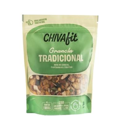 Imagem de Granola Tradicional Chiva Fit | Granola Sem Açúcar, Sem Lactose, Sem Glúten, Vegana | 250g