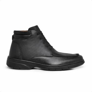 Imagem de Bota Coturno Masculina Couro Confortável