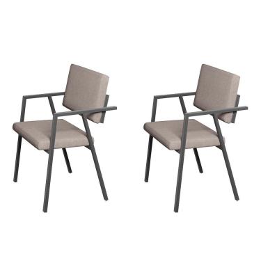 Imagem de Jogo 2 Poltrona De Escritório Madri Bege