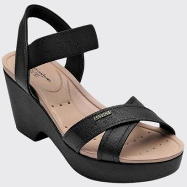 Imagem de Sandália Feminina Ultra Conforto Plataforma Tiras Modare 7137.117.22454-Feminino