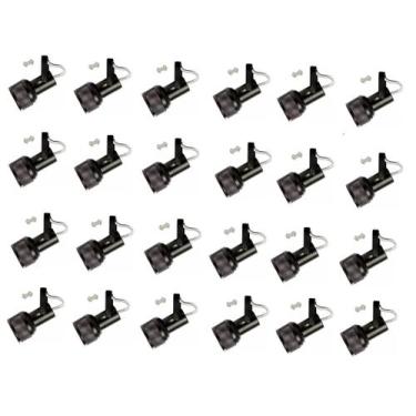Imagem de Kit 24 Spot Trilho Perfilado Eletro calha Par20 Bulbo OL1 - Hiperlight