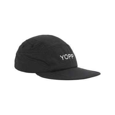 Imagem de Boné Esportivo Yopp Ultraleve e Respirável 5 Panel Preto-Unissex