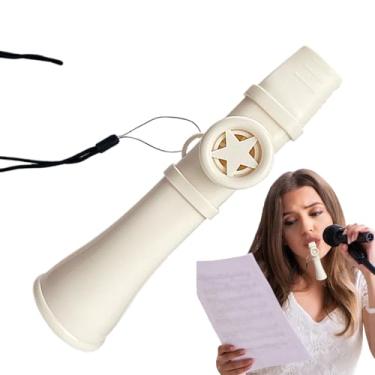 Imagem de Kazoos para adultos - pequeno instrumento musical kazoo - brinquedo musical reutilizável antiderrapante design apito para prática diária acompanhamento festas crianças adultos