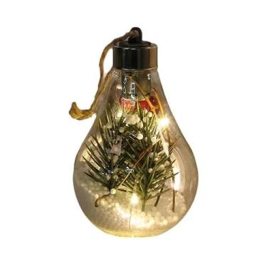 Imagem de Lâmpada LED Transparente de Natal - Luz Decorativa para Festa, Casamen