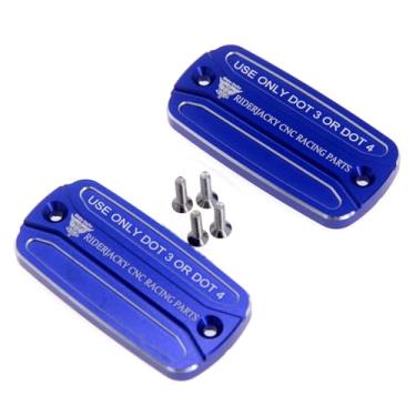 Imagem de Riderjacky Para Honda INTEGRA 750 700 DCT NC750 CBR600F CBR600RR CB1100RS NM4 Vultus PC800 FCS600 Silverwing VFR800 VFR1200X Tampa do reservatório de fluido do cilindro da embreagem do freio dianteiro