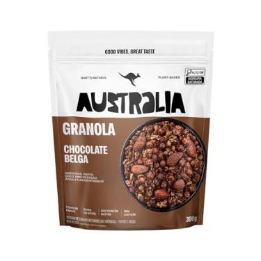 Imagem de Hart's Natural Granola Australia Belgian Chocolate | Granola Sem Glúten, Sem Lactose, Vegano | 100% Natural | Alto em Fibras | Snack Saudável | 300g