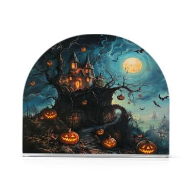 Imagem de xigua Porta-guardanapos de papel acrílico transparente elegante para mesas dispensador de papel de seda independente para mesa de jantar restaurante decoração de casa, 1 pacote