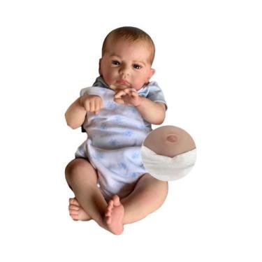 Imagem de Boneca Reborn Cameron Bebe Realista De 18-20 Polegadas Menino E Menina