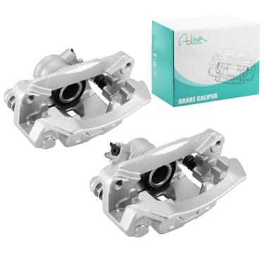 Imagem de AULINK 26692FG010 26692FG000 Conjunto de pinça de freio a disco traseiro com suporte para Subaru Forester 2009-2013, Impreza 2008-2014, WRX 2012-2019 lado traseiro do motorista e do passageiro
