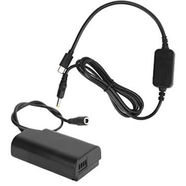 Imagem de Acouto Tipo C USB para DMW‑BLJ31 DMWDCC16 Acoplador Adaptador de Bateria Falsa Câmeras S1, S1H, S1R – Plástico de, Fonte de Alimentação de Longo Prazo, Múltiplas Proteções