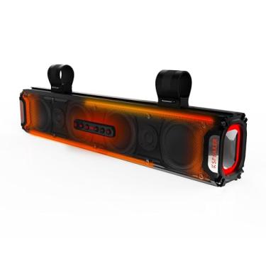 Imagem de k speaker Carrinho de golfe de 40,6 cm UTV ATV Sound Bar alto-falantes instalam peças de montagem