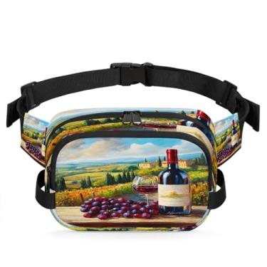 Imagem de Pochete colorida de arte de caminhão para mulheres e homens com alça ajustável, bolsa transversal, bolsa de peito, bolsa de bumbum, Cor 4