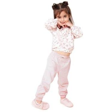 Imagem de Calça Quase Anjo Infantil Baby Jogger com Elástico Feminina-Feminino