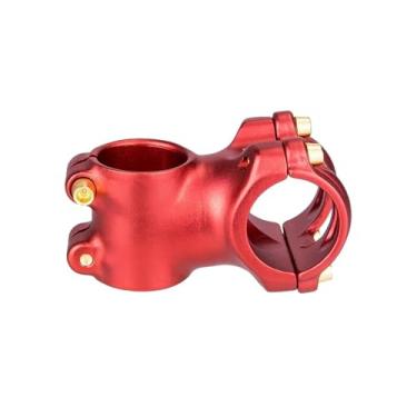 Imagem de Mesa de bicicleta MTB 45mm 7 graus 31,8mm Leve Roxa Verde Preta Vermelha Bicicleta de Estrada Gravel Curta(45 Stem-RED)