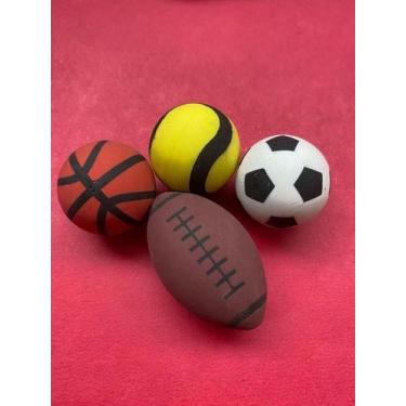 Imagem de BORRACHA BOLAS - Borracha em formato de bolas - Kaz, Amarelo