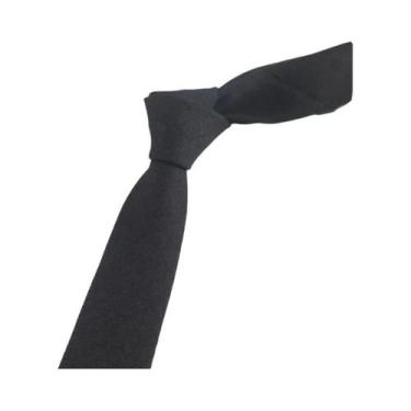 Imagem de Gravata Masculina Slim De 6cm 100% Algodão Feita À Mão Alta Qualidade 