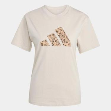 Imagem de Camiseta Adidas Animal Print Feminina-Feminino