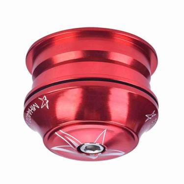 Imagem de Luqeeg Conjunto de Fone de Ouvido de Bicicleta Durável de Liga de Alumínio Com Tampa contra Poeira para Tubo de Cabeça de 44 Mm, Adequado para a Maioria das Bicicletas para Equipamento de