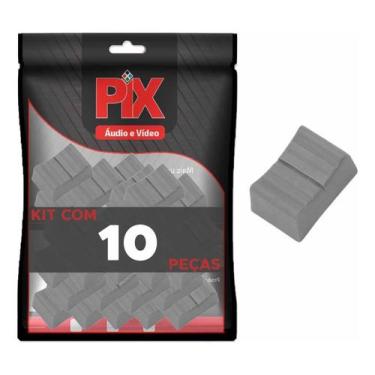 Imagem de 10X Botão Knob Mesa De Som - Medidas Nas Fotos - Cinza - PIX