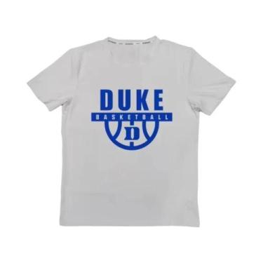 Imagem de Camiseta Masculina Duke North Carolina De Basquete, Manga Curta, Gola 
