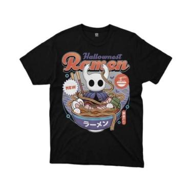 Imagem de Camiseta Unissex Oversized De Algodão Hollow Knight Silksong Y2k De Ma