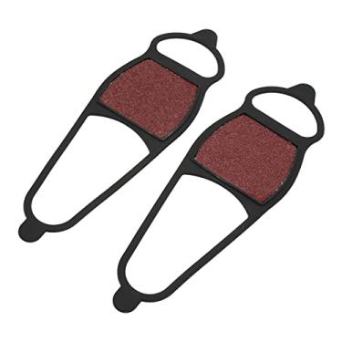 Imagem de Dioche Sapatos de Neve Antiderrapantes de Inverno Com Areia Grossa, 1 par de Capas de Sapatos Antiderrapantes Duráveis ​​de Borracha de para Pesca No Gelo, Caminhada,