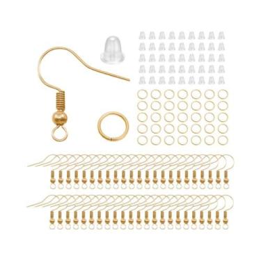 Imagem de Kit De Ganchos Para Brincos Hipoalergênicos Em Cores Mistas 100 300pcs