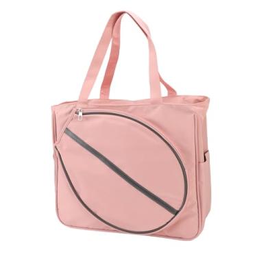 Imagem de Fabater Bolsa de Tênis Impermeável Espaçosa Bolsa Esportiva para Raquete de Tênis de Ombro Academia Ao Ar Livre (Rosa)