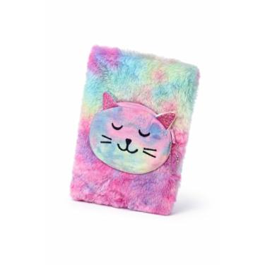 Imagem de Caderno Brochura de Pelúcia com Bolsa de Gato