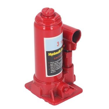 Imagem de Generic Macaco Hidráulico para Garrafa Vertical Durável de 3 Toneladas para Caminhão Com Alça de Bomba, Rolamento de Carga Forte, Válvula de Desvio Segura, material: Aço, Adequado para Uso
