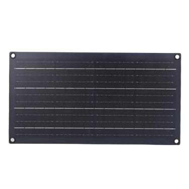 Imagem de Fabater Kit de Controlador de Painel Solar Painel Solar Monocristalino de Alta Eficiência de 20 W para Solução de Energia Externa, Saídas USB Duplas Controlador de Carga 60A para Smartphones, Bancos
