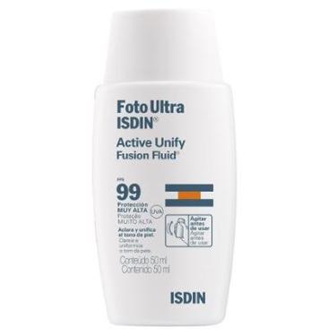 Imagem de Clareador Facial Isdin - FotoUltra Active Unify Fusion Fluid FPS 99 50ml-Unissex