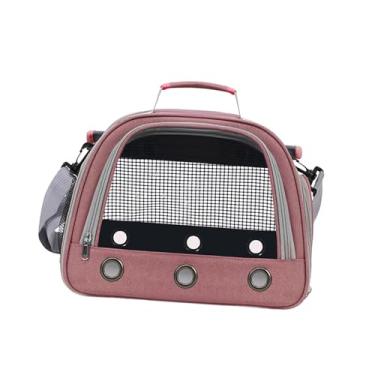 Imagem de IEUDNS Bolsa de transporte para hamster, bolsa para pequenos animais, de ombro com janela de tela para, rato e