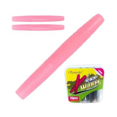 Imagem de Isca Artificial Flutuante De TPR Tipo Minhoca Gorda Para Pesca, Spinpo