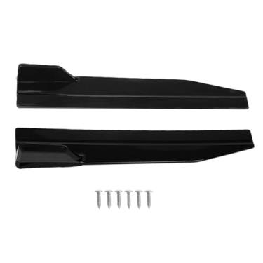 Imagem de GOTOTOP Difusor Universal de Winglet de Saia Lateral, Divisor de Spoiler de Extensão de Asa Lateral de Carro de Plástico ABS 560 Mm Fácil de Instalar para a Maioria Dos Veículos (Preto brilhante)