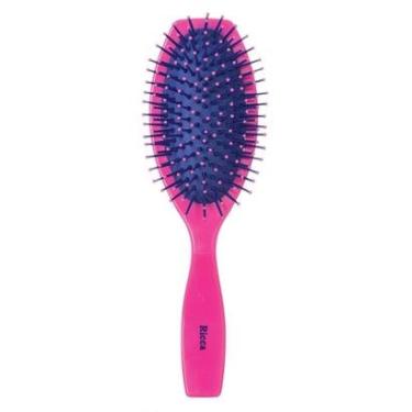 Imagem de Escova de Cabelo Ricca Almofadada Oval Pink-Unissex