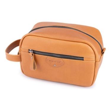 Imagem de Necessaire Bolsa De Mão Organizador Grande De Couro Legítimo - Ello Gr
