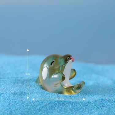 Imagem de Ornamentos de animais marinhos DIY Criativos Resina Animais Marinhos Miniatura Micro Paisagem Estatuetas Série de Animais Marinhos (1)