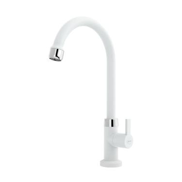 Imagem de Torneira Blukit De Bancada Confort 1/4 De Volta Branca