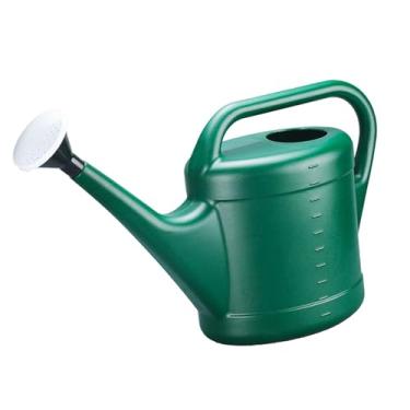 Imagem de Baoblaze Regador de jardim tipo chaleira, fácil de usar, ferramenta de jardinagem ergonômica com bico removível para flores, hortas e gramados, 10l
