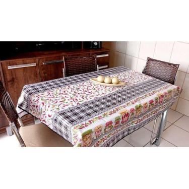 Imagem de Toalha De Mesa Termica 1,40m X 2,50m Para Mesa De 8 Lugares - Lu Enxov