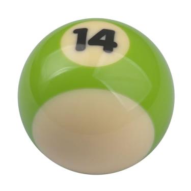 Imagem de TSudoku Manípulo de câmbio de bola de sinuca verde 14 manípulos de câmbio de marchas estilo legal alavanca de câmbio serve para a maioria dos veículos manuais automáticos de carro, TA15, verde 14