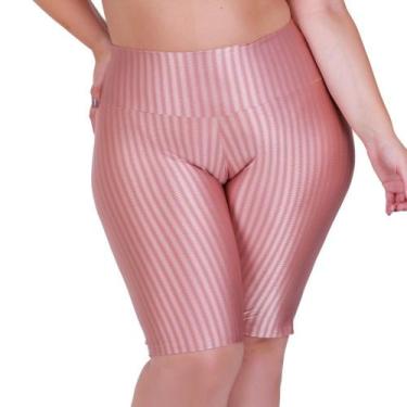 Imagem de Bermuda para Academia Plus Size Fitness Cintura Alta 3D - C12 BERMUDA 