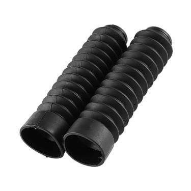 Imagem de Cosiki Capa de Garfo Dianteiro de Motocicleta, Capa Durável de Amortecedor para Condução Confortável, 210.5x42mm, de Garfo para a Maioria das Motocicletas (Cosikiu16knwecxq-01)
