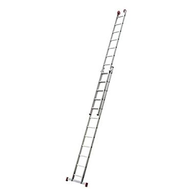 Imagem de Escada de Alumínio Extensiva 11x2 Degraus - Botafogo