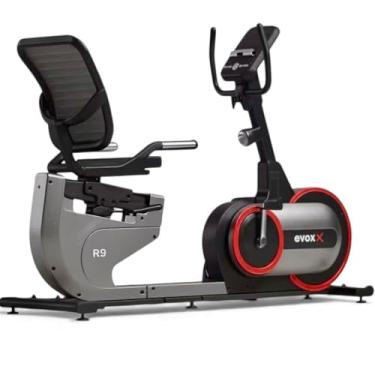 Imagem de Bicicleta Ergométrica Horizontal Magnética Evox Delux R9