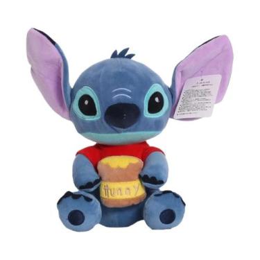 Imagem de Boneco De Pelúcia Disney Stitch De 18cm, Modelo De Desenho Animado, Br